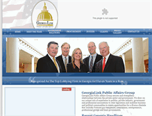 Tablet Screenshot of georgialink.com